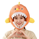 Accessoire Chapeau de Poisson-Lanterne Orange Adulte pour Halloween