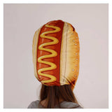 Accessoire Chapeau en Forme de Pain à Hot-Dog Adulte pour Halloween