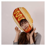 Accessoire Chapeau en Forme de Pain à Hot-Dog Adulte pour Halloween