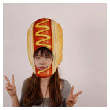 Accessoire Chapeau en Forme de Pain à Hot-Dog Adulte pour Halloween