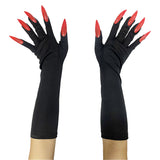 Accessoire Gants à Ongles Longs de Vampire pour Halloween Carnaval
