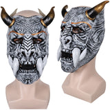 Accessoire Hannya Diable Japonais Masque pour Halloween Carnaval