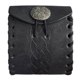 Accessoire Petit Sac Carré Médiéval Style Viking Nordique