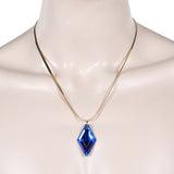 Accessorie Collier en Acrylique Bleu