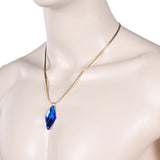 Accessorie Collier en Acrylique Bleu