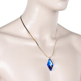 Accessorie Collier en Acrylique Bleu