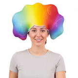 Accessorie Perruque Colorée et Noire Adulte & Enfant pour Halloween