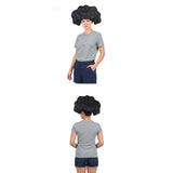 Accessorie Perruque Colorée et Noire Adulte & Enfant pour Halloween
