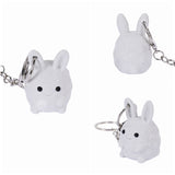 Accessorie Porte-clé Figurine Lapin Gris