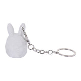 Accessorie Porte-clé Figurine Lapin Gris