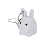 Accessorie Porte-clé Figurine Lapin Gris