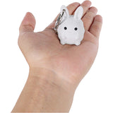 Accessorie Porte-clé Figurine Lapin Gris