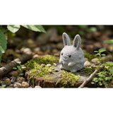 Accessorie Porte-clé Figurine Lapin Gris