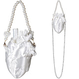 Accessorie Sac à Cœur en Plastique Imprimé en 3D avec Design Original