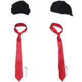 Accessorie Tommy Shelby The Immortal Man(2026) Film Chapeau Noir et Cravate Rouge Homme