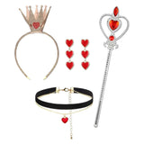 Accessories Ensemble de Couronne en Forme de Cœur