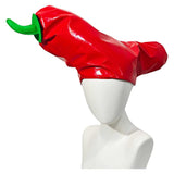 Adulte Chapeau Rouge de Pâques au Piment Accessoire