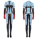 Avatar: De Feu et de Cendres Varang Combinaison Bleue Cosplay Costume