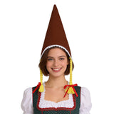 Accessoire Festival de la Bière Chapeau Pointu Marron/Vert/Blanc Adulte