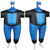 Déguisement Invincible Saison 3(2025) Mark Grayson Gonflable Combinaison Jaune/Bleue Costume d'Halloween