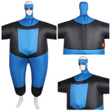 Déguisement Invincible Saison 3(2025) Mark Grayson Gonflable Combinaison Jaune/Bleue Costume d'Halloween