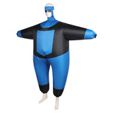 Déguisement Invincible Saison 3(2025) Mark Grayson Gonflable Combinaison Jaune/Bleue Costume d'Halloween