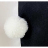 Cosplay Costume Art the Clown Terrifier Film Cosplay Cape Noire et Blanche Homme