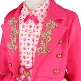 Cosplay Costume Enfant Pink Descendants: Wicked Wonderland(2026) Film Cosplay Robe Rose