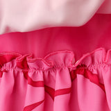 Cosplay Costume Enfant Pink Descendants: Wicked Wonderland(2026) Film Cosplay Robe Rose