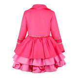 Cosplay Costume Enfant Pink Descendants: Wicked Wonderland(2026) Film Cosplay Robe Rose