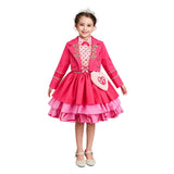 Cosplay Costume Enfant Pink Descendants: Wicked Wonderland(2026) Film Cosplay Robe Rose