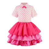 Cosplay Costume Enfant Pink Descendants: Wicked Wonderland(2026) Film Cosplay Robe Rose