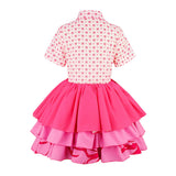 Cosplay Costume Enfant Pink Descendants: Wicked Wonderland(2026) Film Cosplay Robe Rose
