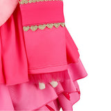 Cosplay Costume Enfant Pink Descendants: Wicked Wonderland(2026) Film Cosplay Robe Rose