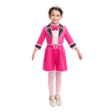 Cosplay Costume Enfant Pink Descendants: Wicked Wonderland(2026) Film Cosplay Tenue Rose