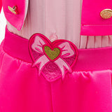 Cosplay Costume Enfant Pink Descendants: Wicked Wonderland(2026) Film Cosplay Tenue Rose