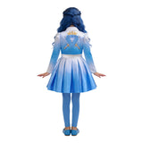 Cosplay Costume Evie Descendants: Wicked Wonderland(2026) Film Cosplay Robe Bleue Adulte & Enfant