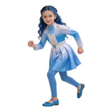 Cosplay Costume Evie Descendants: Wicked Wonderland(2026) Film Cosplay Robe Bleue Adulte & Enfant
