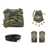 Cosplay Costume Halloween Carnival Party Suit Medieval Elven Queen   