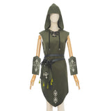 Cosplay Costume Halloween Carnival Party Suit Medieval Elven Queen   