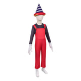 Cosplay Costume Mario The Super Mario Galaxy Movie(2026) Film Cosplay Tenue Rouge Enfant