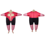 Cosplay Costume Oliver Grayson Invincible 4(2026) TV Cosplay Combinaison Gonflable Rouge et Noire