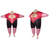 Cosplay Costume Oliver Grayson Invincible 4(2026) TV Cosplay Combinaison Gonflable Rouge et Noire