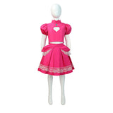 Déguisement Princess Peach The Super Mario Galaxy Movie(2026) Film Tenue Rose Enfant