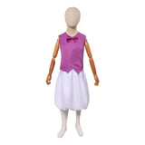 Cosplay Costume Toad Violet The Super Mario Galaxy Movie(2026) Film Cosplay Tenue Enfant