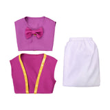 Cosplay Costume Toad Violet The Super Mario Galaxy Movie(2026) Film Cosplay Tenue Enfant