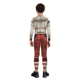 Cosplay Costume Twisty American Horror Story 13(2026) Film Cosplay Combinaison Grise Enfant