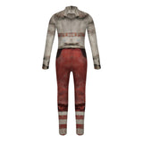 Cosplay Costume Twisty American Horror Story 13(2026) Film Cosplay Combinaison Grise Enfant