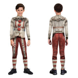 Cosplay Costume Twisty American Horror Story 13(2026) Film Cosplay Combinaison Grise Enfant