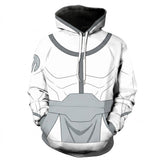 Costume Conquest Viltrumite Invincible(2026) TV Sweat à Capuche Blanc Homme